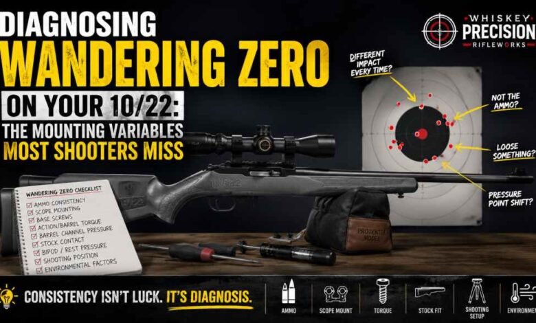 ruger 10/22 scope mount
